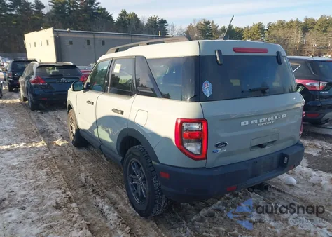 2021 Ford Bronco Sport Big Bend из США, поврежденный, VIN 3FMCR9B65MRB14652